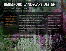 Tablet Screenshot of beresfordlandscape.com